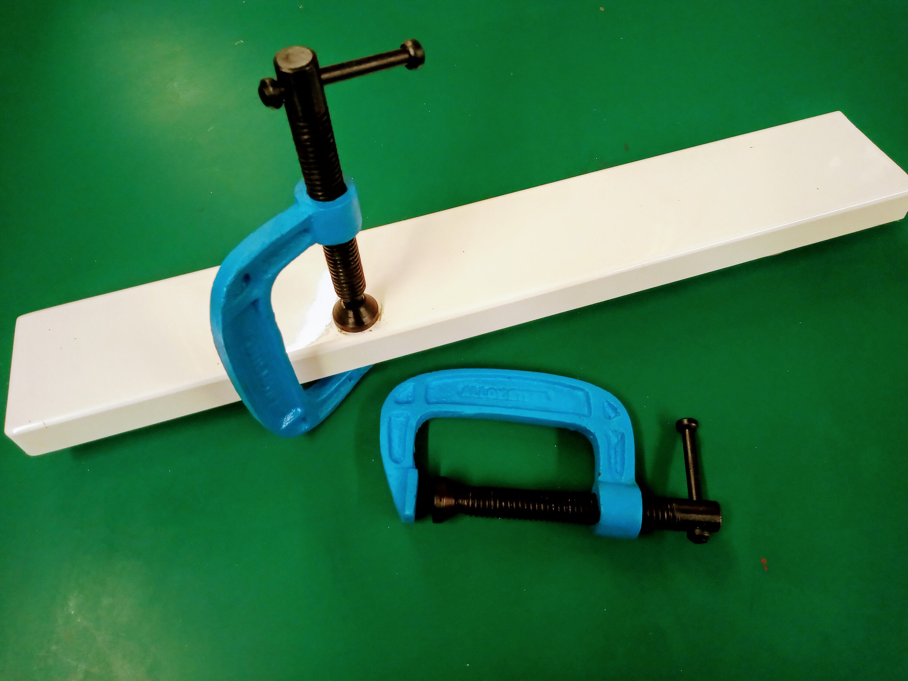 2 Small G Clamps 50mm Cast Iron Frame Carpentry Woodworking Etsy UK