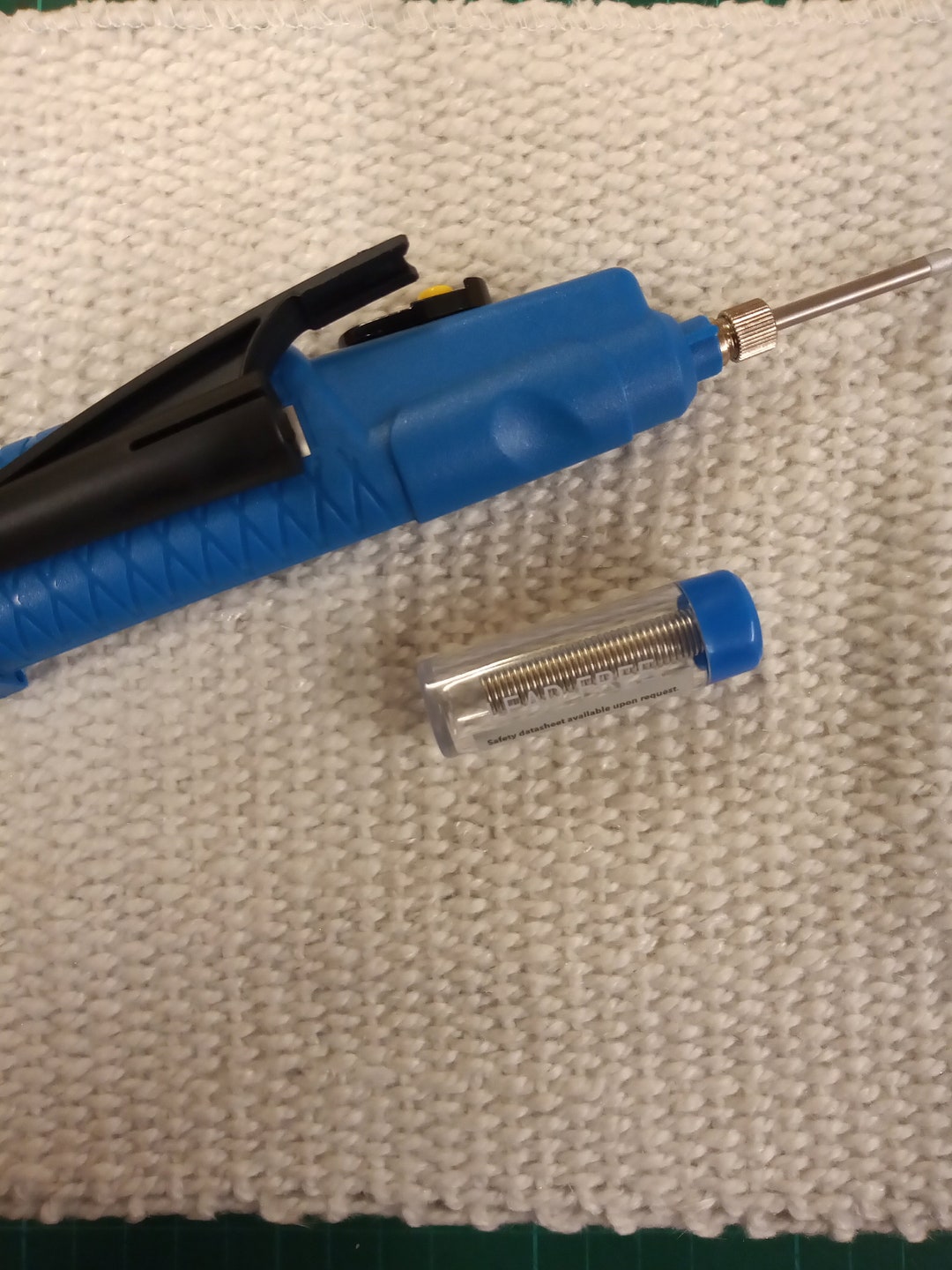 Soldering Iron Battery Powered 8w With Soldering Mat Plus Etsy