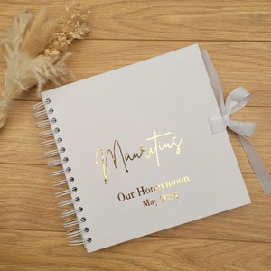 Honeymoon Scrap Book | Honeymoon Photo Album | Wedding Gift | Wedding Present | Wedding Day | Couple Gift | Travel | Travel Gift | Holiday