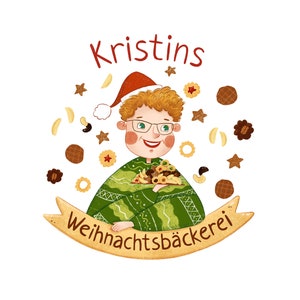 Personalisierte Illustration, Personalisiertes Logo, Personalisierte Illustration, Avatar Illustration, Tierportrait