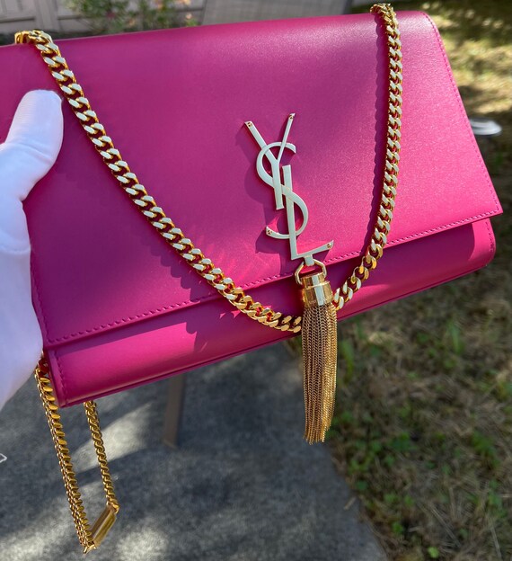 ysl monogram tassel bag