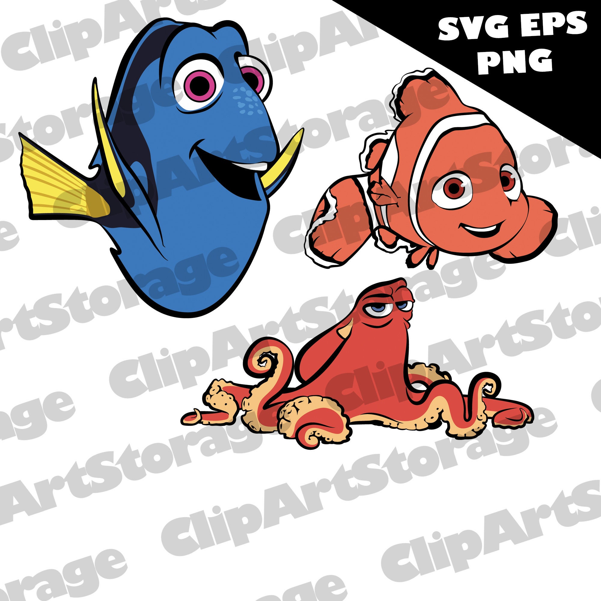 Free Free 80 Disney Finding Nemo Svg SVG PNG EPS DXF File