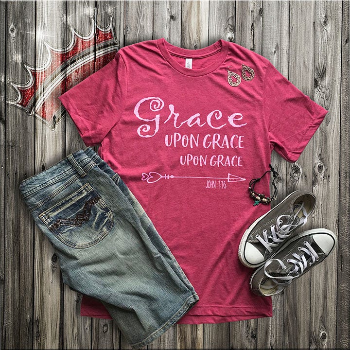 grace upon grace t shirt