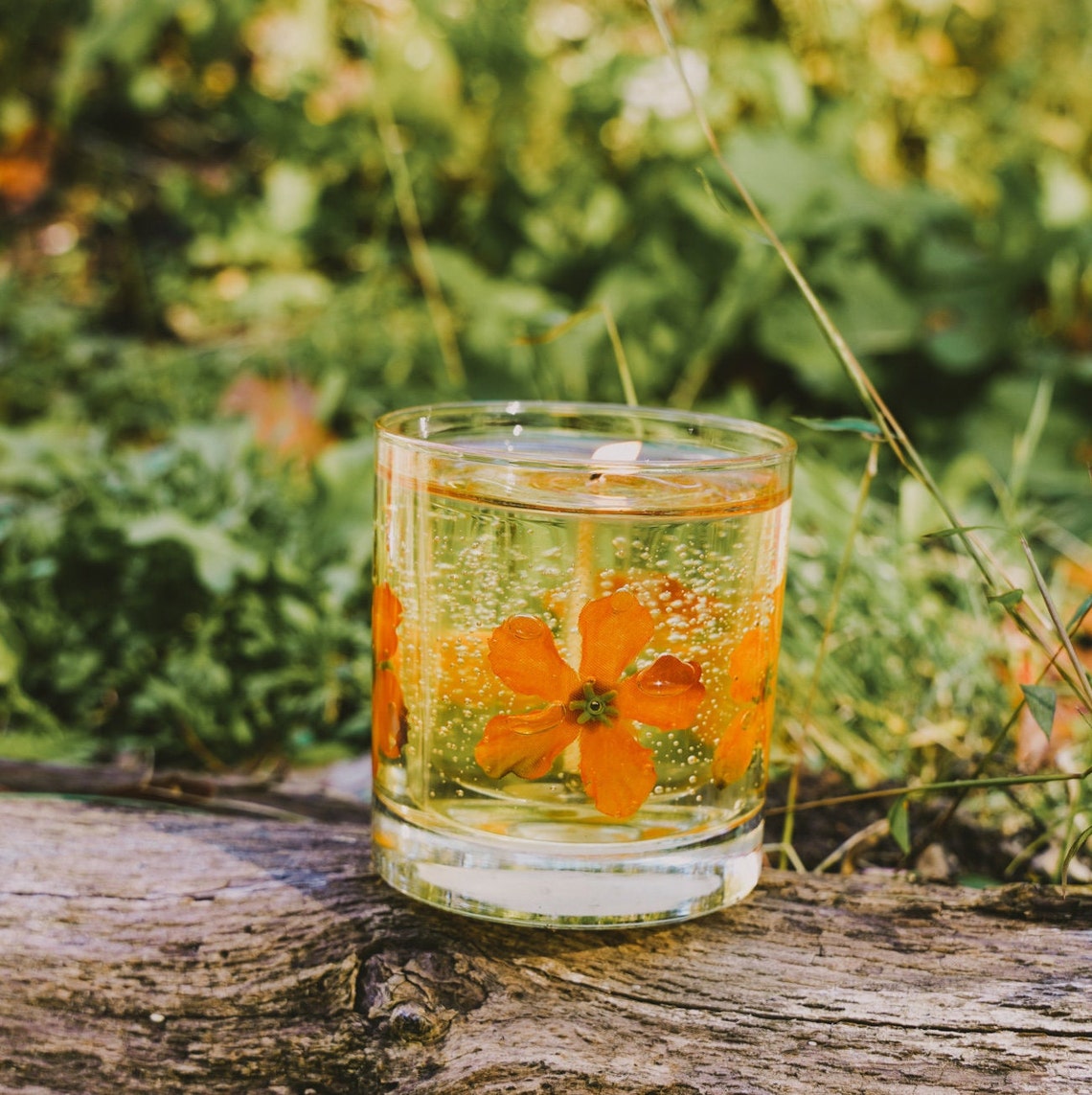 Cosmo Spring Flower Gel Candle Etsy