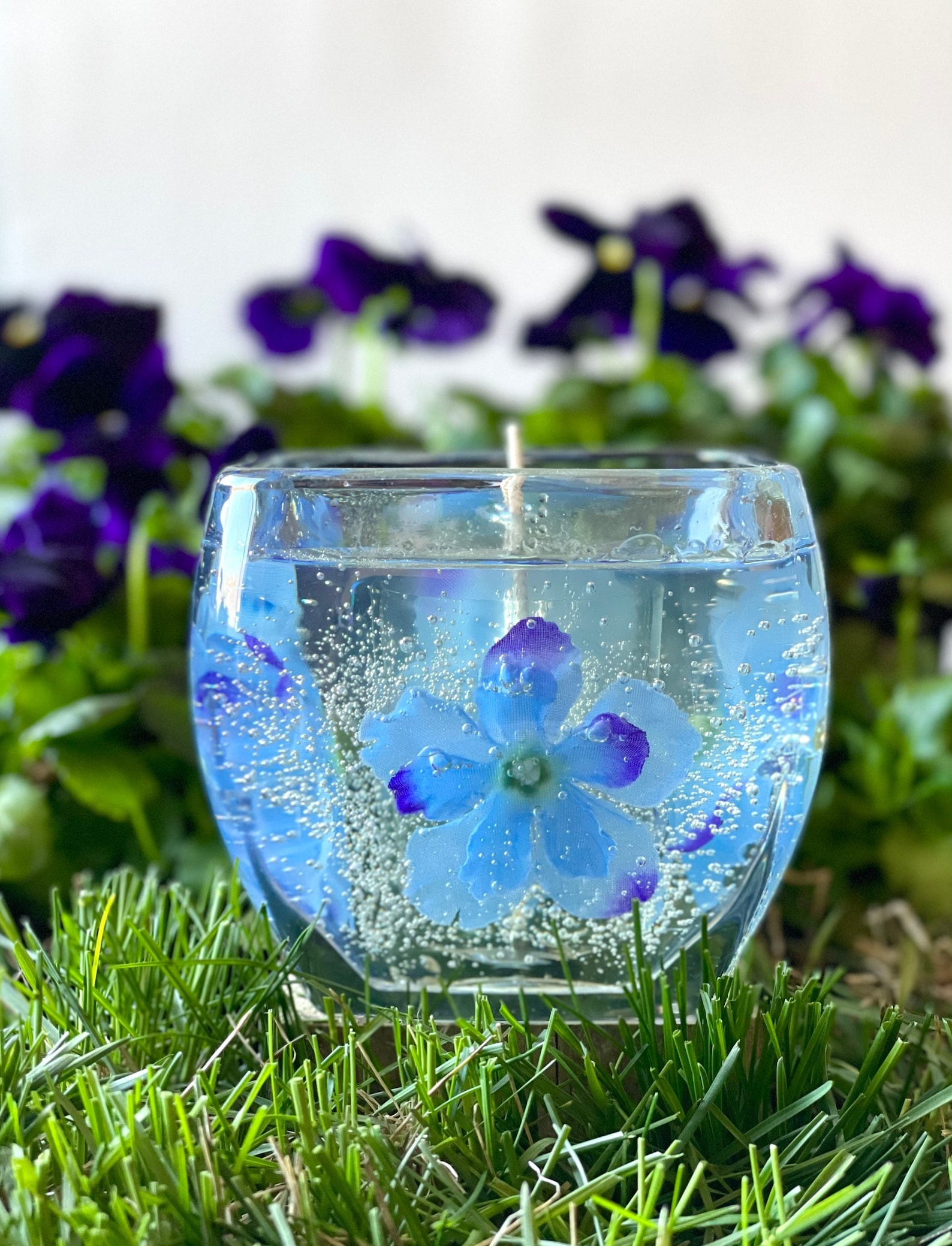 Cosmo Spring Flower Gel Candle Etsy