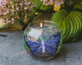 Butterflies Gel Candle - Shalant Candles