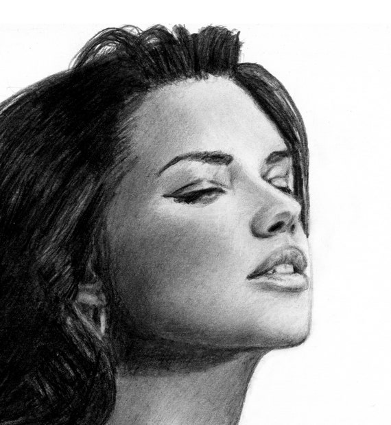 Adriana Lima pencil drawing by the9king on DeviantArt