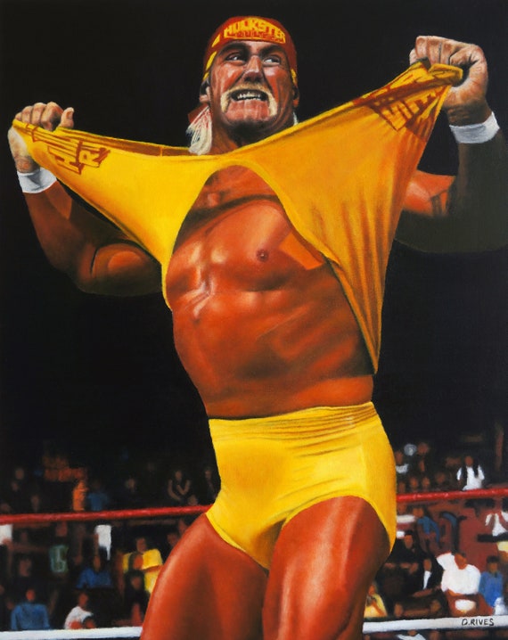 Hulk Hogan Painting
