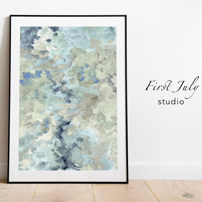 Blue Green Wall Art - Etsy