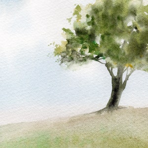 Printable Set of 2 Watercolor Landscapes, Modern Farmhouse Art, Set of ...