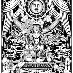 Fortune Teller Print (Signed)