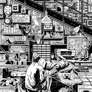 The Tattoo Studio (Signed Print)