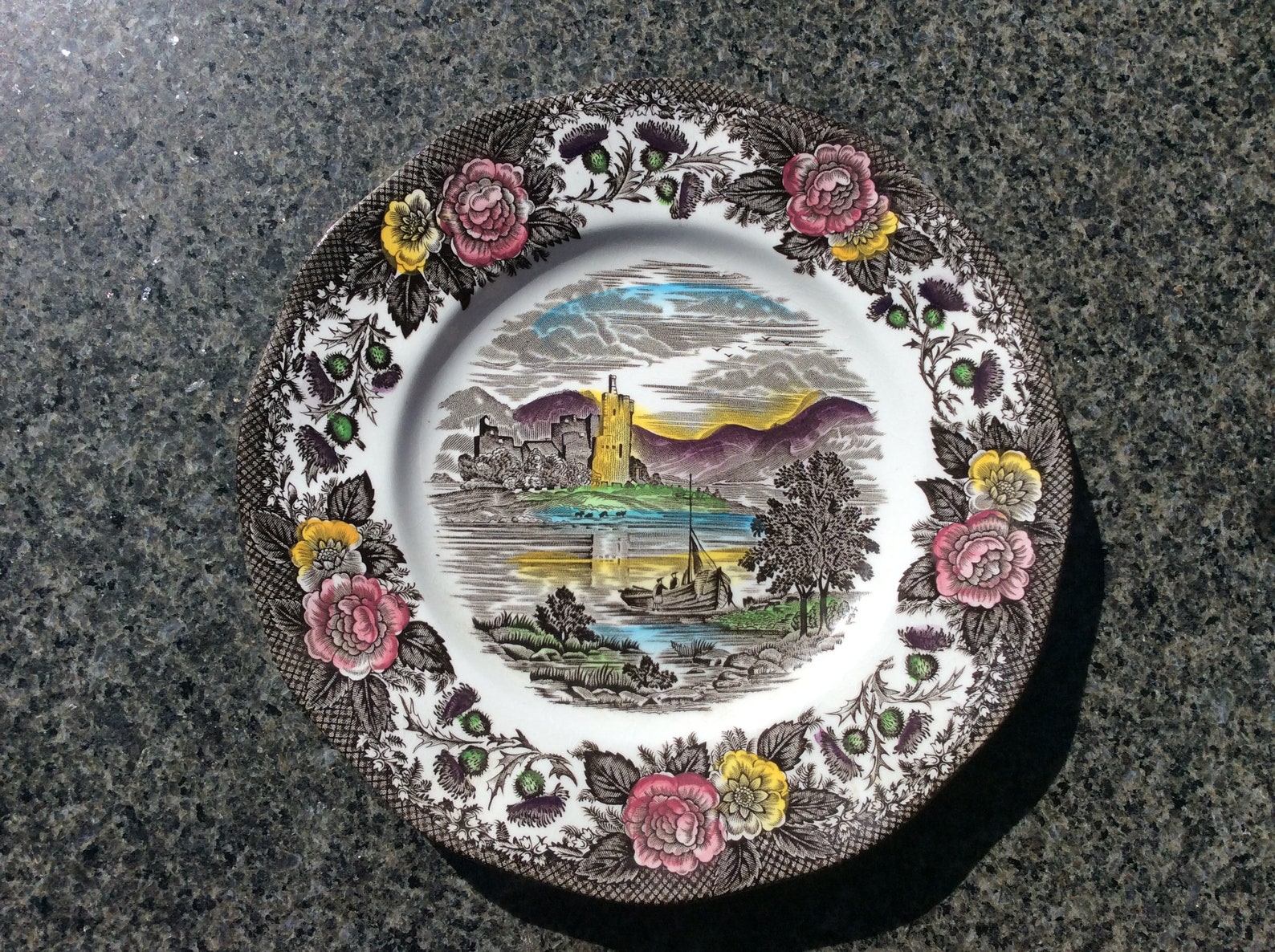 Vintage Enoch Wedgwood tunstall Ltd. lochs of Scotland Etsy