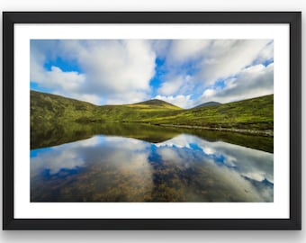 Landscape, Photography, Mourne, Mountains, Lough, Shannagh, County, Down, Northern, Ireland, Fine Art, Photo, Print, Canvas, Jigsaw