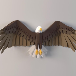 Modello PDF fai da te per aquila in cartaceo DXF