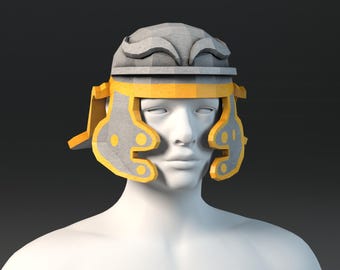 Roman Legionary Helmet papercraft PDF template