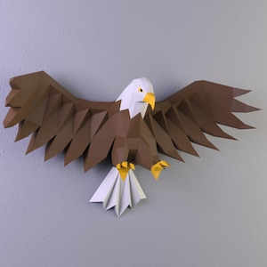 Egle papercraft Modèle PDF