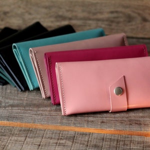 Women Leather Wallet, Leather Wallet For Women, leather women wallet, Womens Wallet Leather,  Personalized Leather Clutch