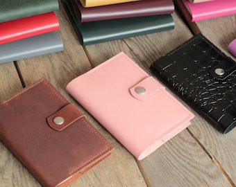 Refillable Leather Journal • Personalized Travel Diary, Anniversary Gift