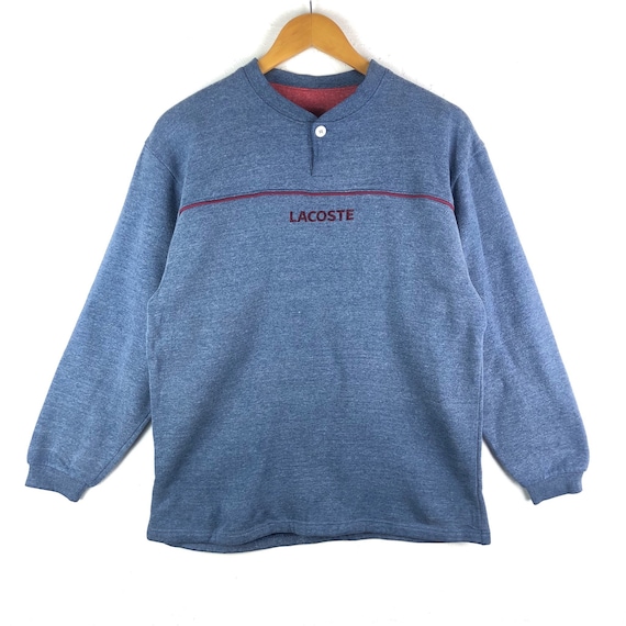 lacoste sweatshirt navy blue