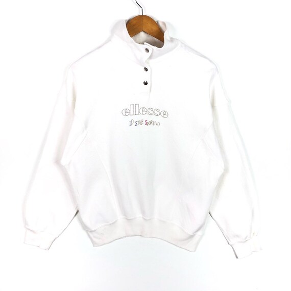 white ellesse jumper