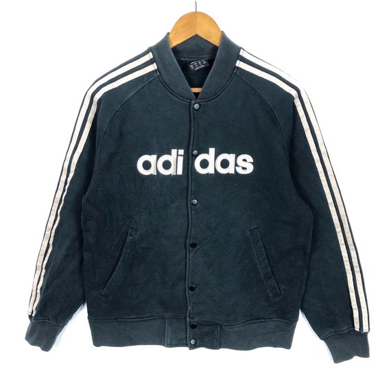 adidas button up jacket