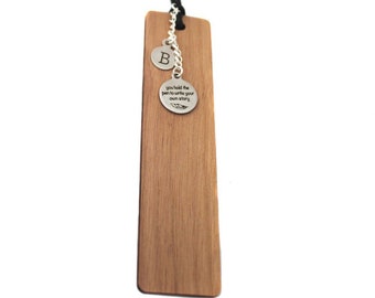 Custom Book Lover Wooden Bookmark - Book Lover Gift - Book Club Gift - Teacher Gift - Librarian Gift - Reader Gift - Christmas Gift