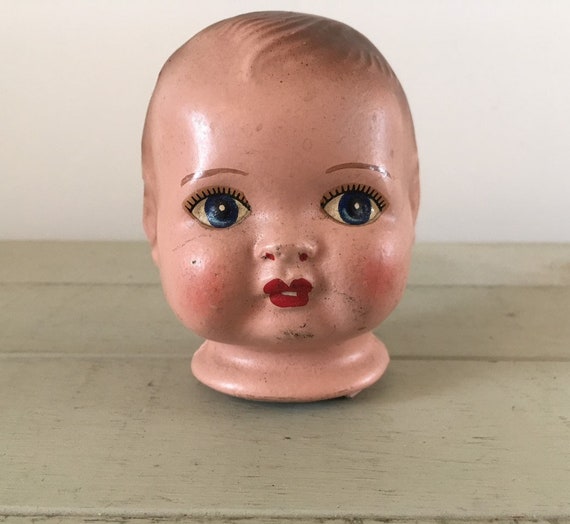 ceramic doll heads