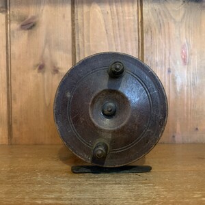 Vintage Wooden Fishing Reel, Fishing Reel, Fishing