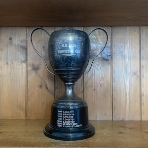 Große Vintage Silberschale Trophäe, Trophäe, Trophäen, Liebelingsschale, große Trophäe