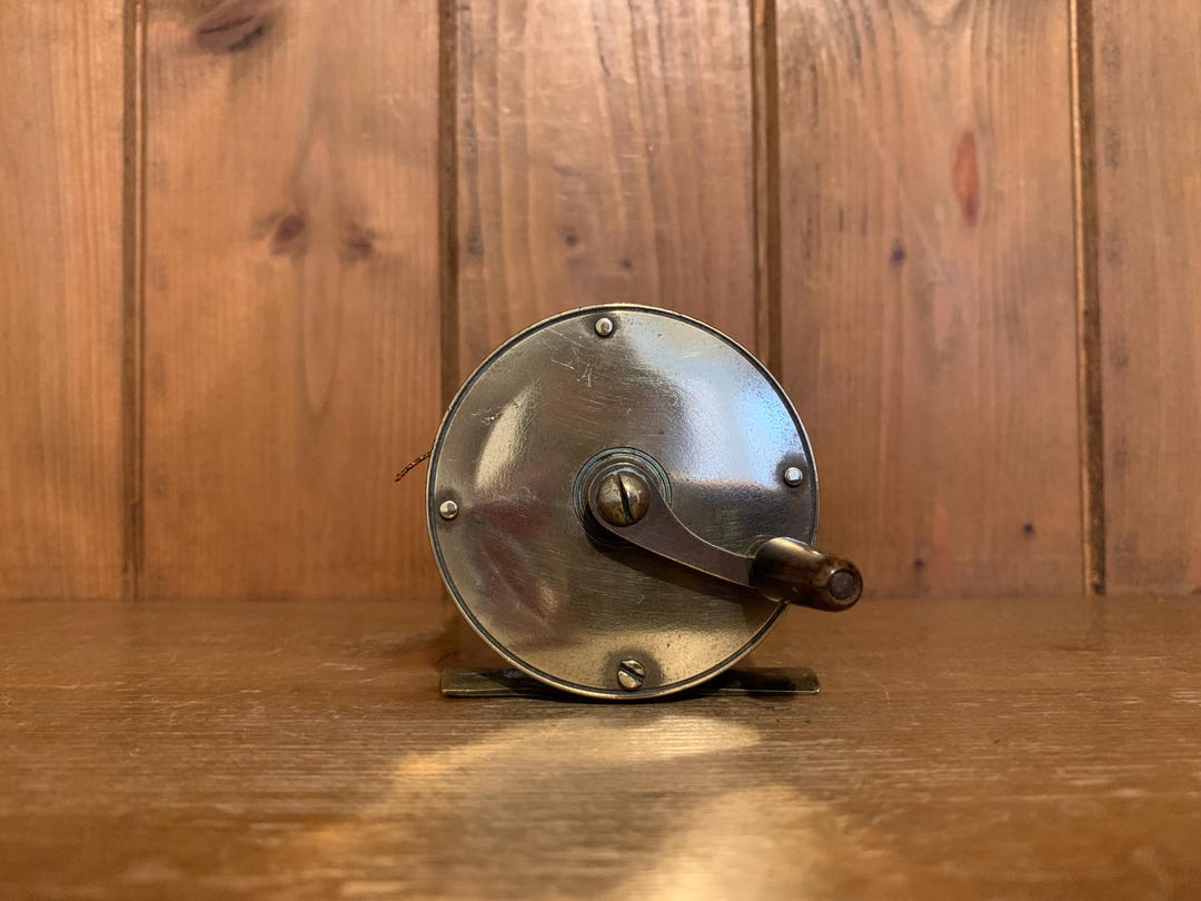 Ancien Moulinet De Pêche En Laiton Struan – Vintage Pour Mouche