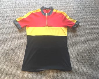 Vintage Belgium Cycling Jersey - Small Men's - Retro Style