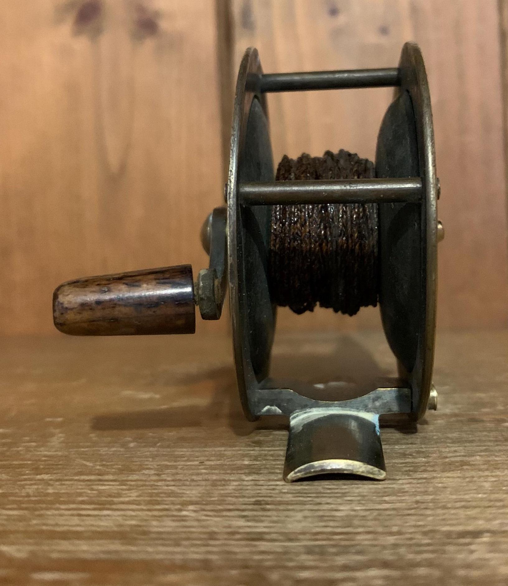 Vieux Moulinet De Pêche Struan En Laiton - Moulinet Vintage Pour Pêche à La Mouche