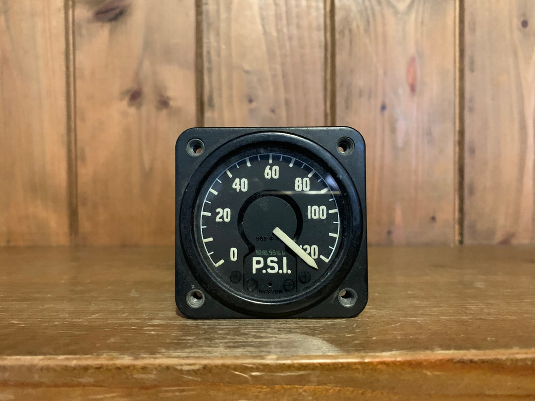 Vintage Military Plane Gauge Military Plane Gauge Etsy Vintage Military Plane Gauge Military Plane Gauge Etsy