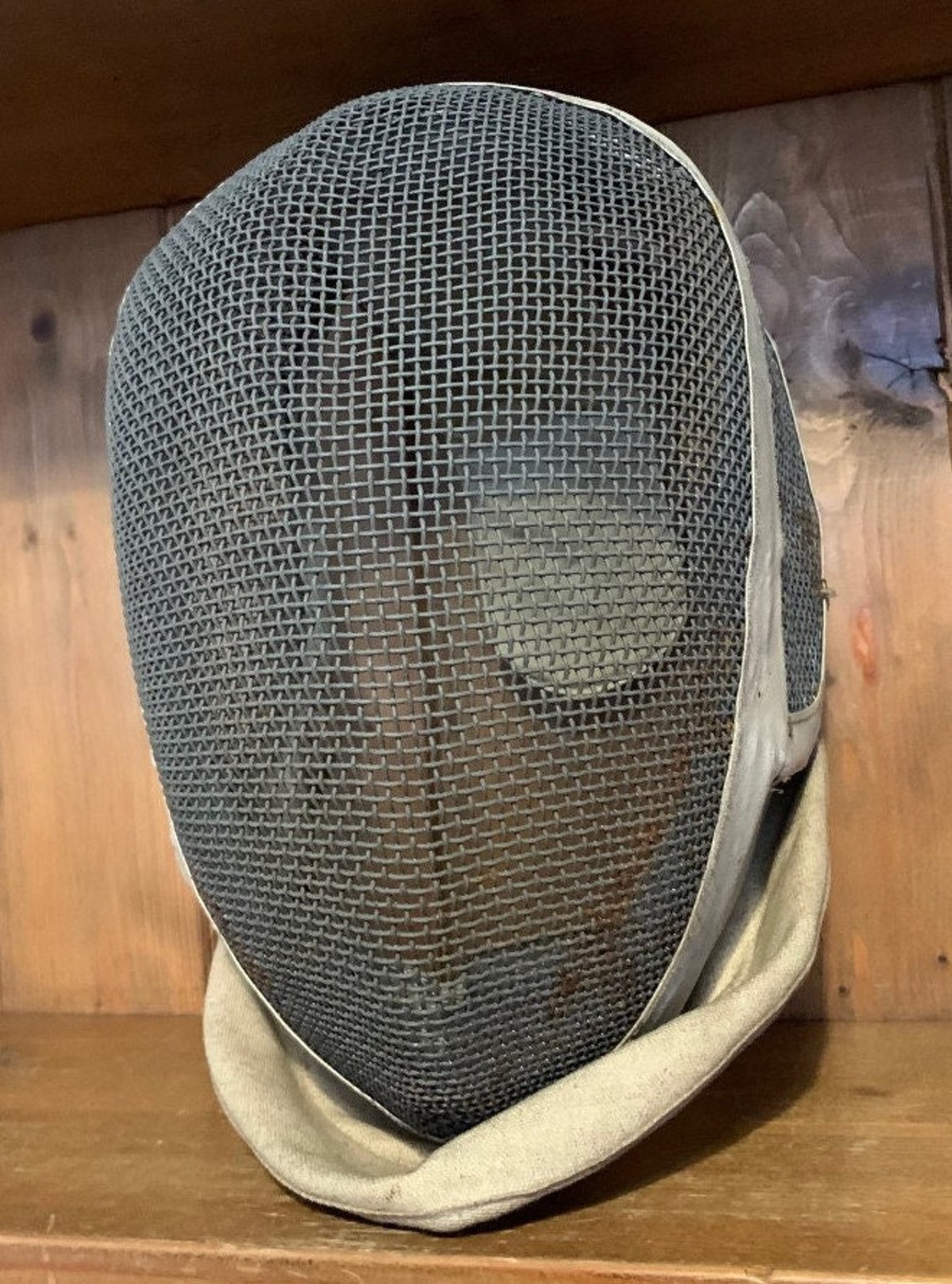 Vintage Fencing Mask/helmet Fencing Sporting Goods Sports Etsy