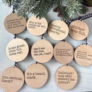 Bundle of 11 Christmas Vacation ornaments - value bundle!