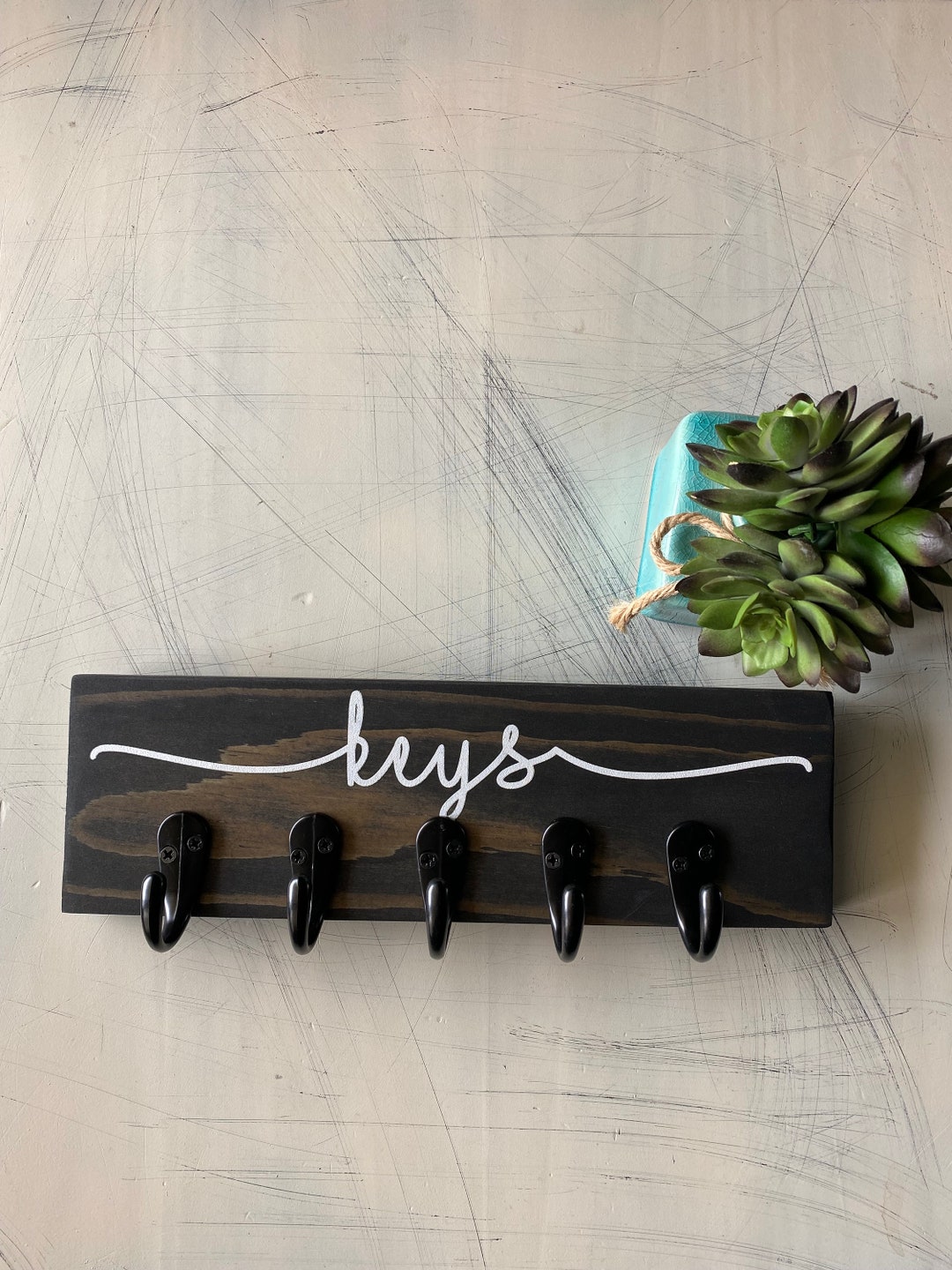 Keys Key Hooks Wall Decor Key Hanger Key Organizer - Etsy