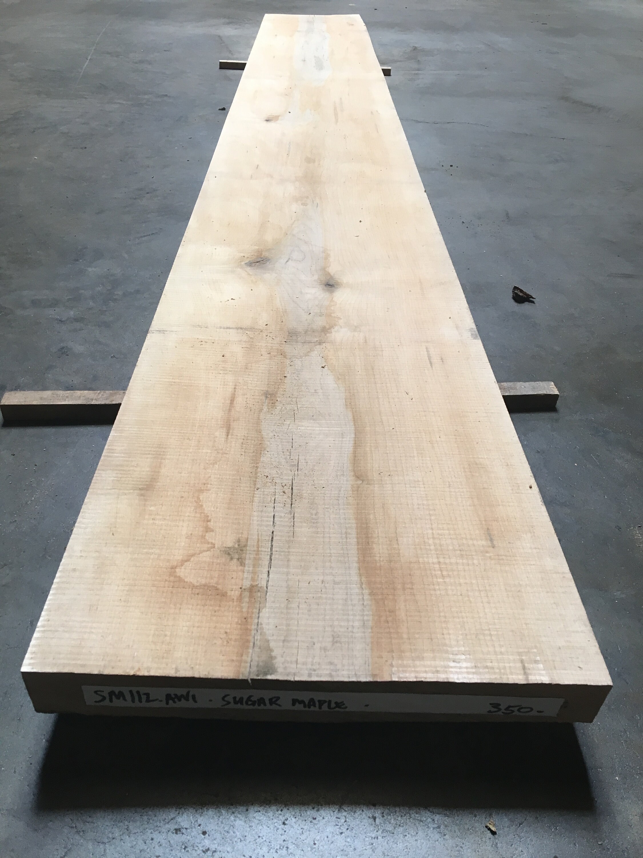 Sugar Maple Hardwood Slab Hard Wood Slabs Live Edge Reclaimed Etsy