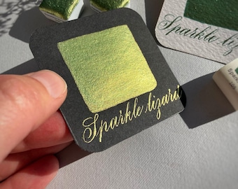 Handmade Shimmer Watercolor Paint: Calligraphy Ink, Artist Supplies