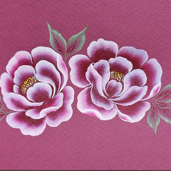 One Stroke Painting Etsy