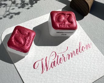 Handmade Shimmer Watercolor Paint: Calligraphy Ink, Artist Supplies