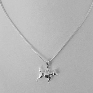 Sterling Silver Jack Russell Charm Dog Pendant