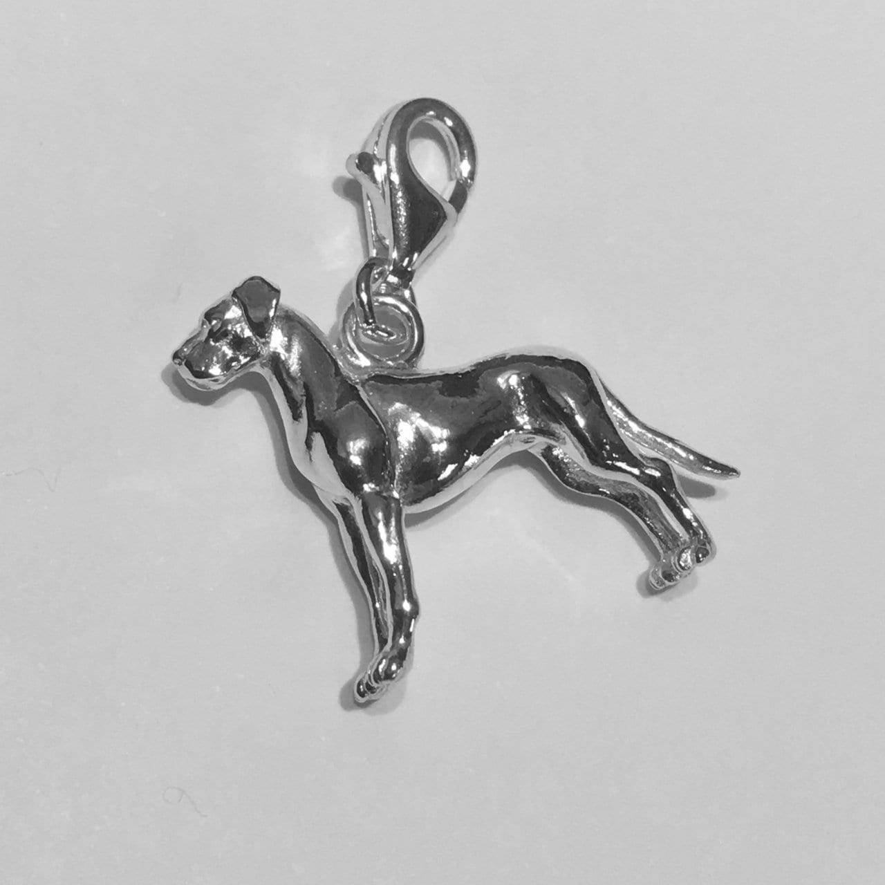 Deutsche Dogge Armband Sterling Silber - Tier Schmuck Für Hundefreunde Und Frauen