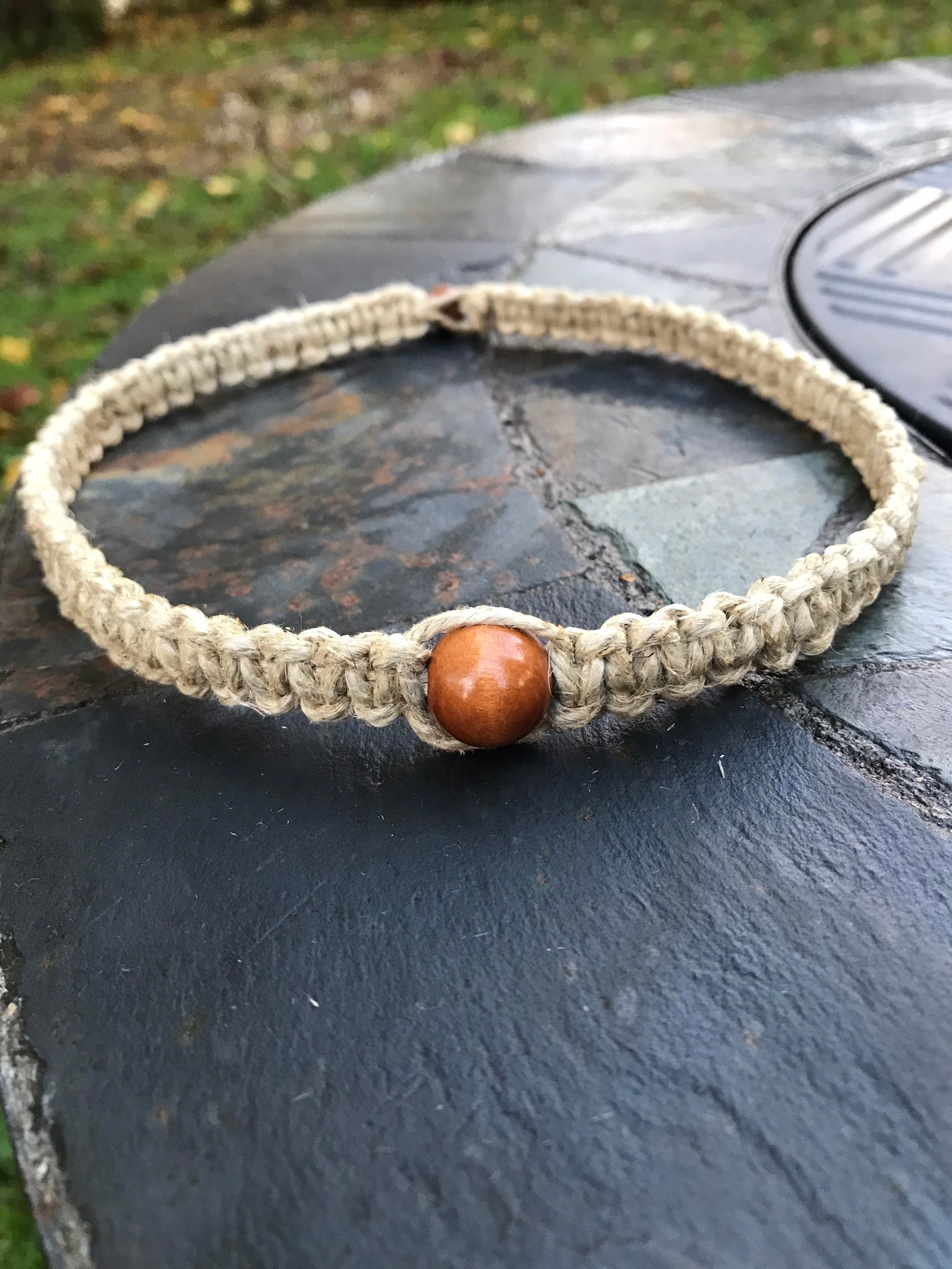 Hemp necklace on sale