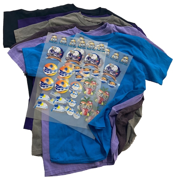 DTF Transfers, Ready To Press, Custom DTF Transfer, Full Color Heat Transfer, Screen Print Transfer, No Weeding, Heat Press Transfer, DTF