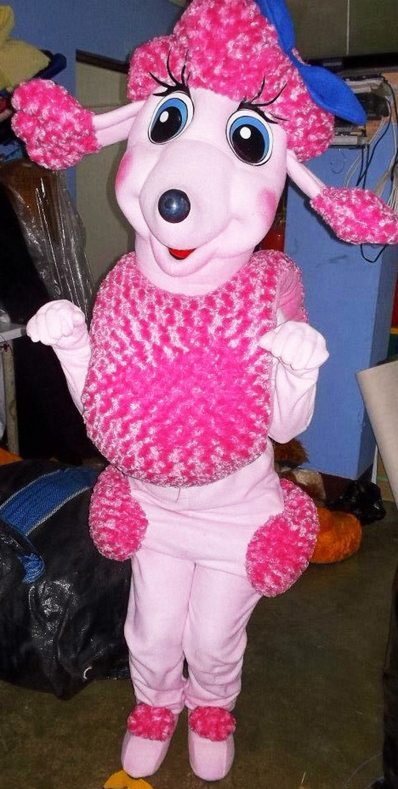 Poodle Dog Mascot Costume Adult Animal Costume For Sale Etsy