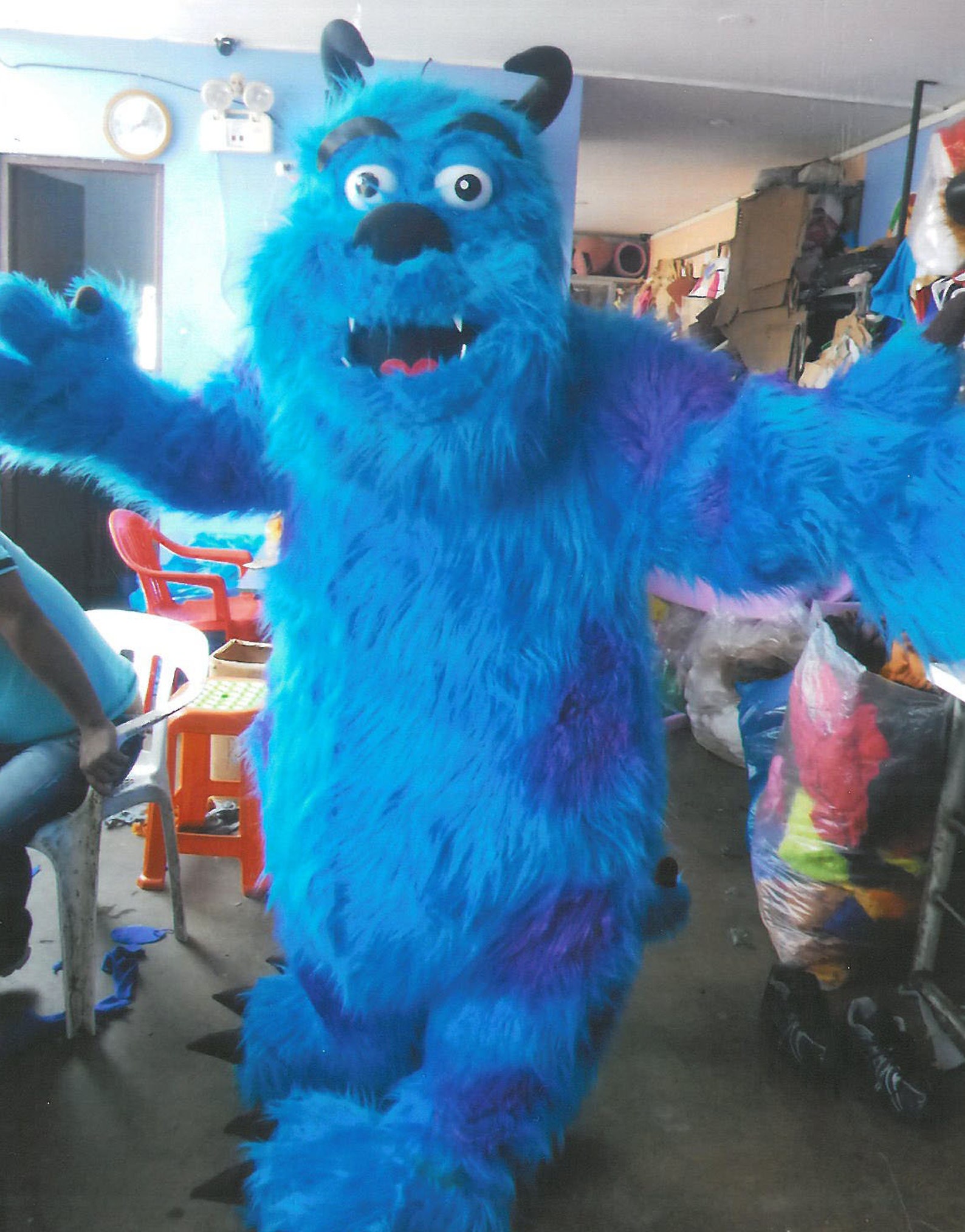 Sully Mascot Costume Adult Sully Costume For Sale Etsy
