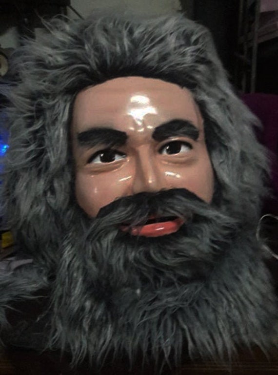 Hagrid Costume Head Mask For Sale Etsy