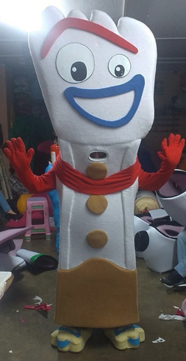 Forky Mascot Costume Adult Forky Costume For Sale | Etsy