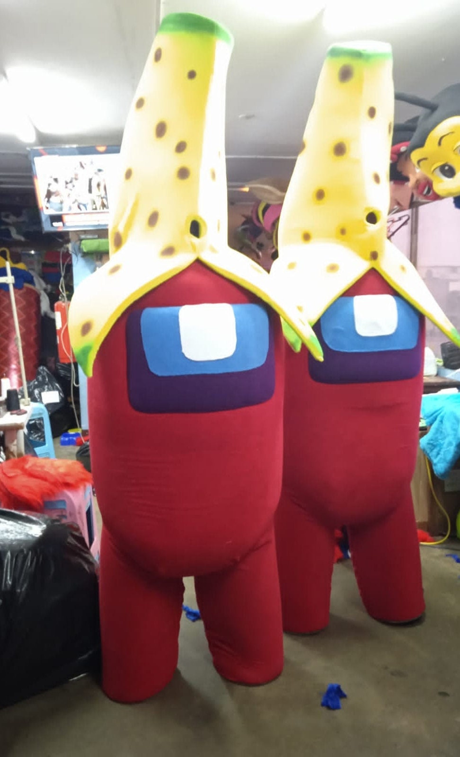 Among Us Mascot Costume Adult Cartoon Character Costume For Etsy